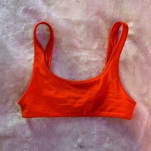 red triangl bikini